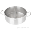 Sandwich Bottom Hot Pots Stainless Steel Compound Bottom Hot Pot Supplier